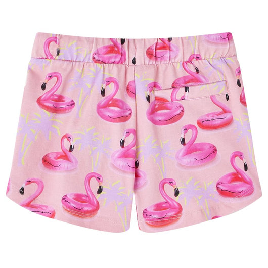 Pantaloncini Bambini Coulisse Rosa Chiaro 128cod mxl 132081
