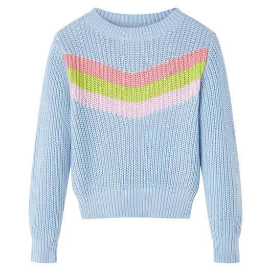 Maglione per Bambini Lavorato a Maglia Blu 116cod mxl 132151