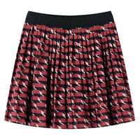 Gonna Plissettata da Bambina con Brillantini Blu Marino 116