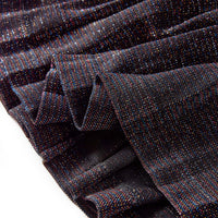 Gonna Plissettata da Bambina con Brillantini Blu Marino 116 14824