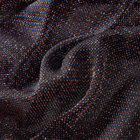 Gonna Plissettata da Bambina con Brillantini Blu Marino 128