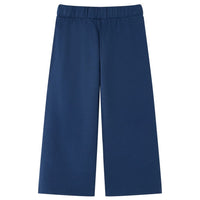 Pantaloni per Bambini a Gamba Larga Blu Marino 92