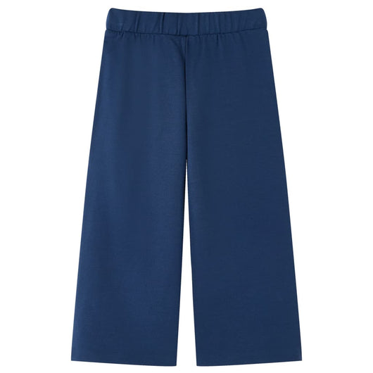 Pantaloni per Bambini a Gamba Larga Blu Marino 92