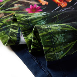 Abito da Bambina a Maniche Lunghe Blu Marino 104 14833