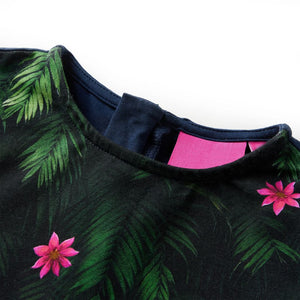 Abito da Bambina a Maniche Lunghe Blu Marino 116cod mxl 84250