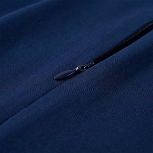 Abito da Bambina a Maniche Lunghe Blu Marino 128 14855