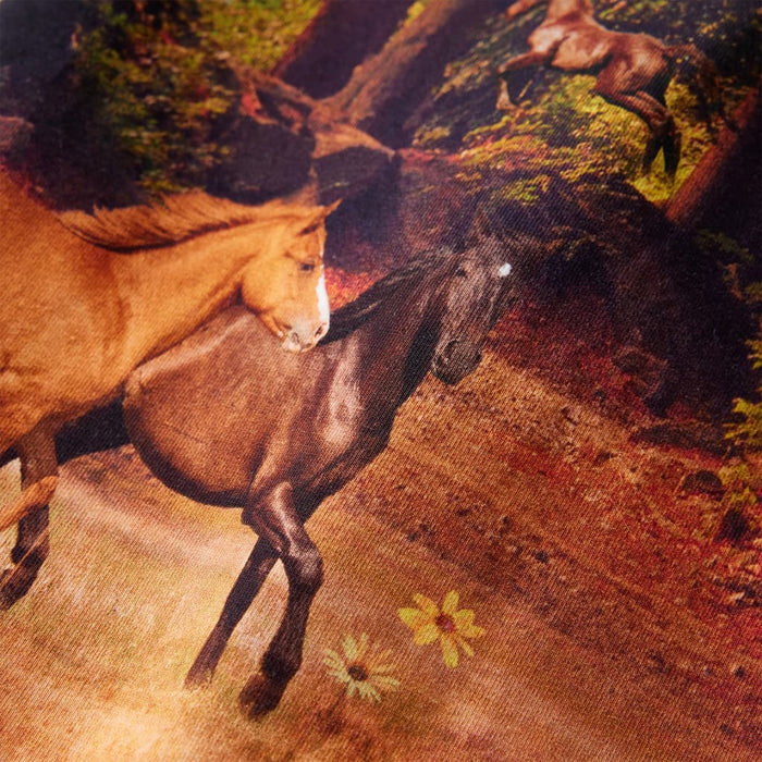 Abito da Bambina a Maniche Lunghe Cognac 128 14860