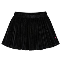 Gonna Plissettata da Bambina con Lurex Nero 128cod mxl 108237