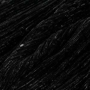 Abito per Bambine a Maniche Lunghe Nero 104 14883