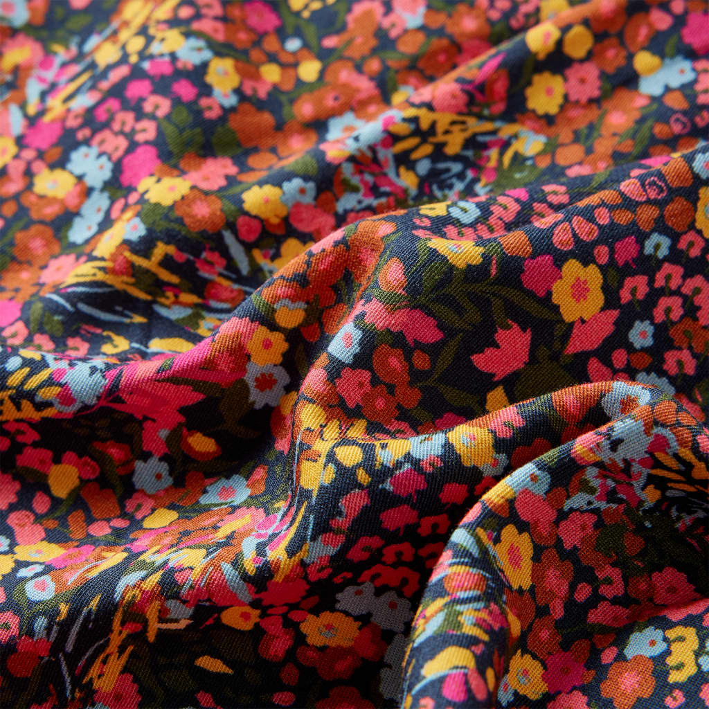 Abito da Bambina a Maniche Lunghe Multicolore 104 14903