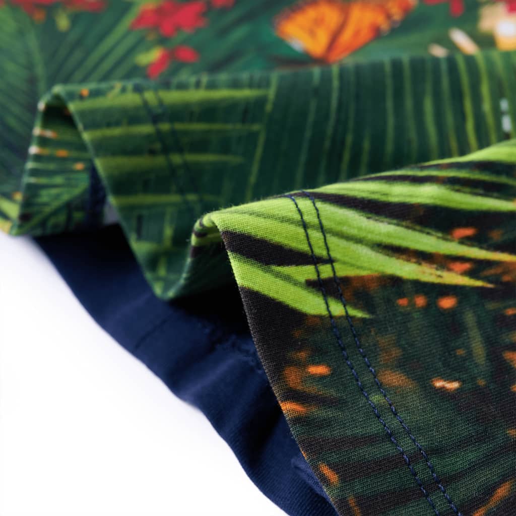 Abito da Bambina a Maniche Lunghe Blu Marino 92 14927