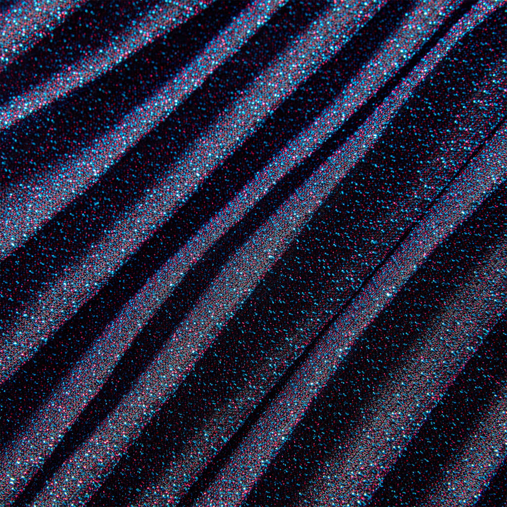 Gonna da Bambina con Brillantini Blu Marino 116 15053