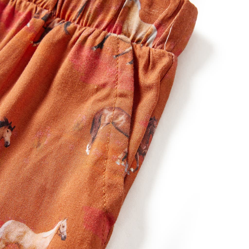 Gonna da Bambina Cognac 116 15058