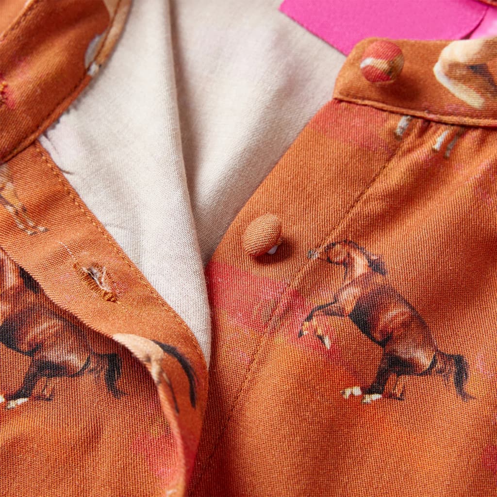 Abito da Bambina Cognac 116 15063