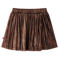 Gonna da Bambina con Brillantini Cognac 116cod mxl 132208