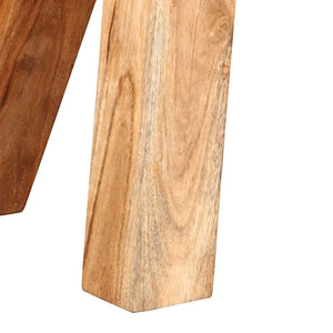 Panca per Esercizi Marrone 160 cm in Vera Pelle 356384