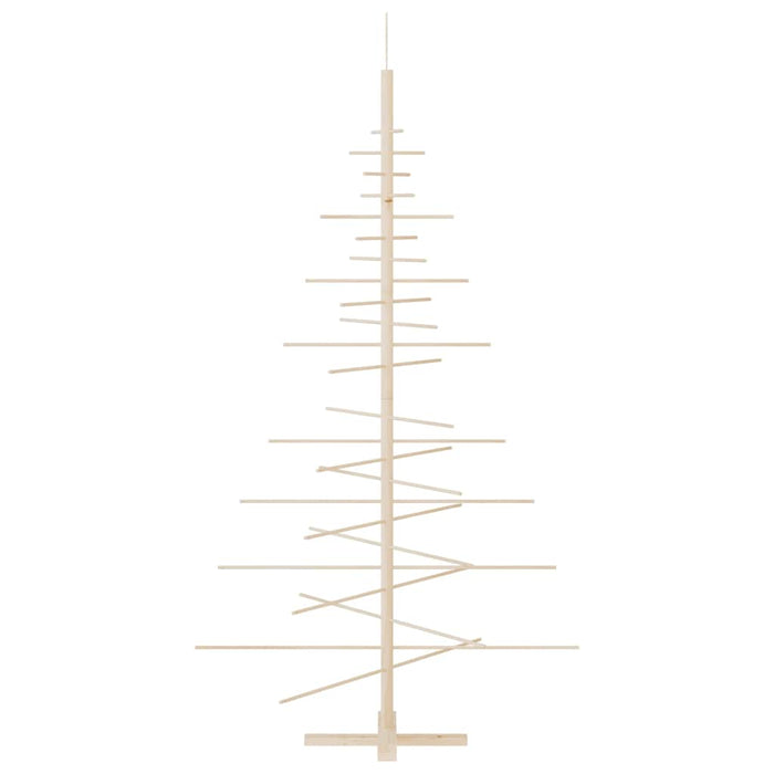 Albero di Natale Decorativo in Legno 180 cm Legno Massello Pino 357991