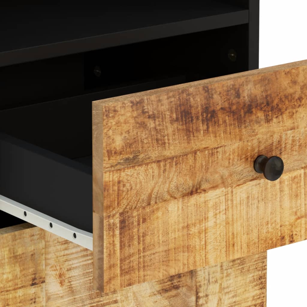 vidaXL Set Mobili da Bagno 3pz in Legno Massello di Mango