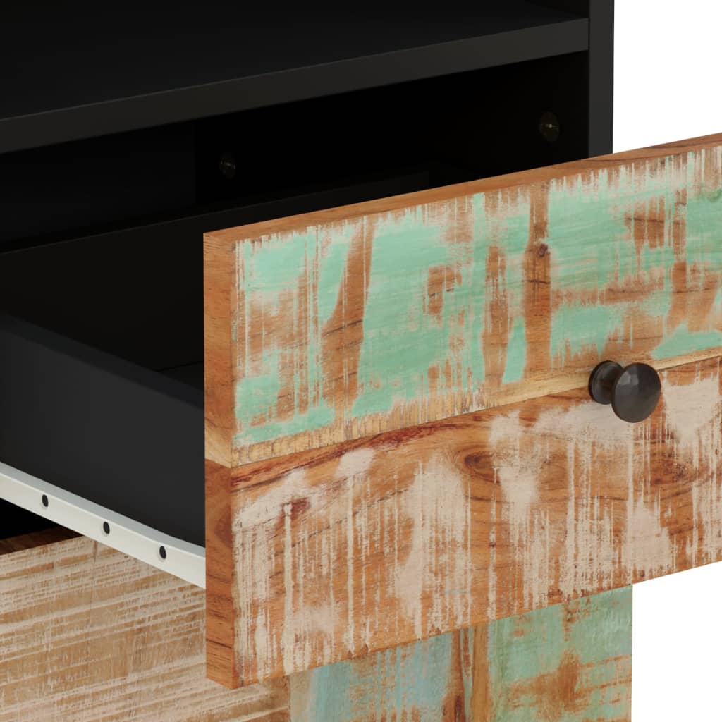 vidaXL Set Mobili da Bagno 3 pz in Legno Massello di Recupero