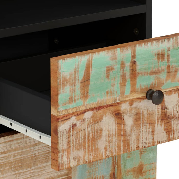 vidaXL Set Mobili da Bagno 3 pz in Legno Massello di Recupero