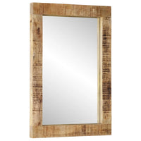 vidaXL Set Mobili da Bagno 4 pz in Legno Massello di Mango