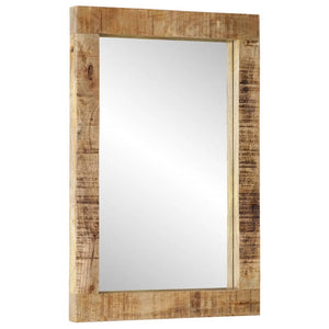 vidaXL Set Mobili da Bagno 5 pz in Legno Massello di Mango