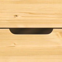 Dormeuse 2 Cassetti 90x200 cm Legno Massello Pino IRUN