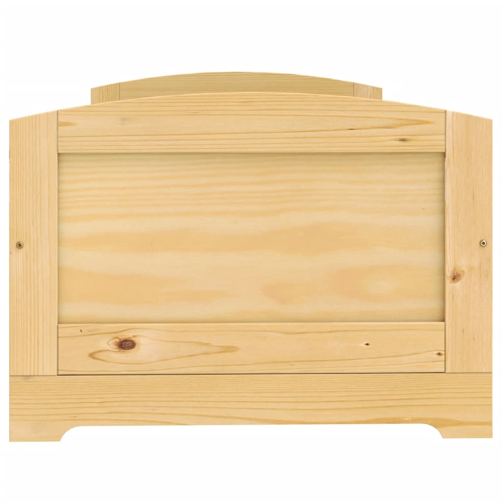 vidaXL Dormeuse 5 Cassetti 90x200 cm Legno Massello Pino IRUN