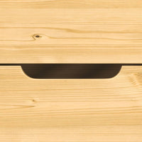 Dormeuse 3 Cassetti 90x200 cm Legno Massello Pino IRUN 3185213