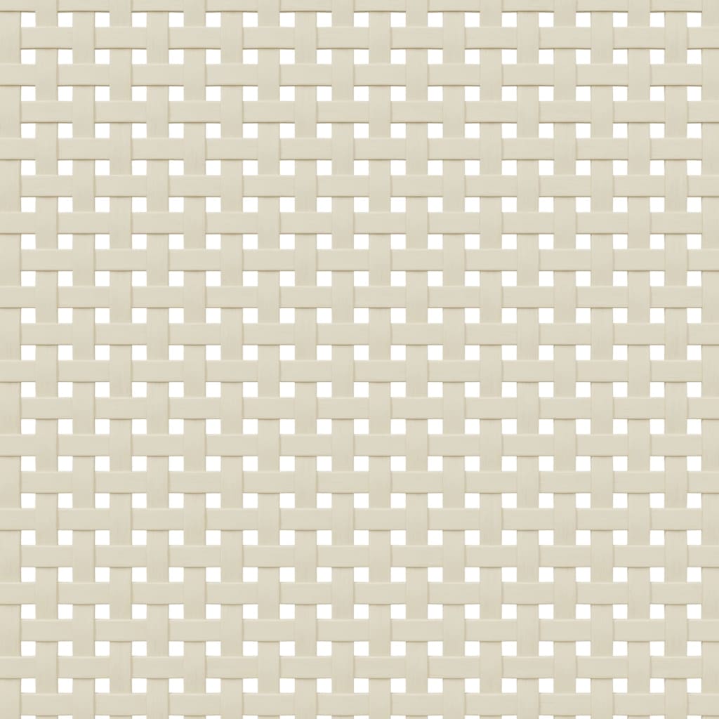 Credenza SENJA Aspetto Rattan Marrone 80x40x80 cm Massello Pino 358037