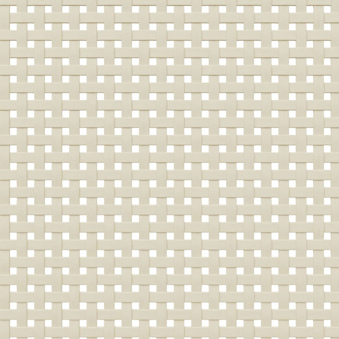 Credenza SENJA Aspetto Rattan Marrone 90x40x112cm Massello Pino 358055