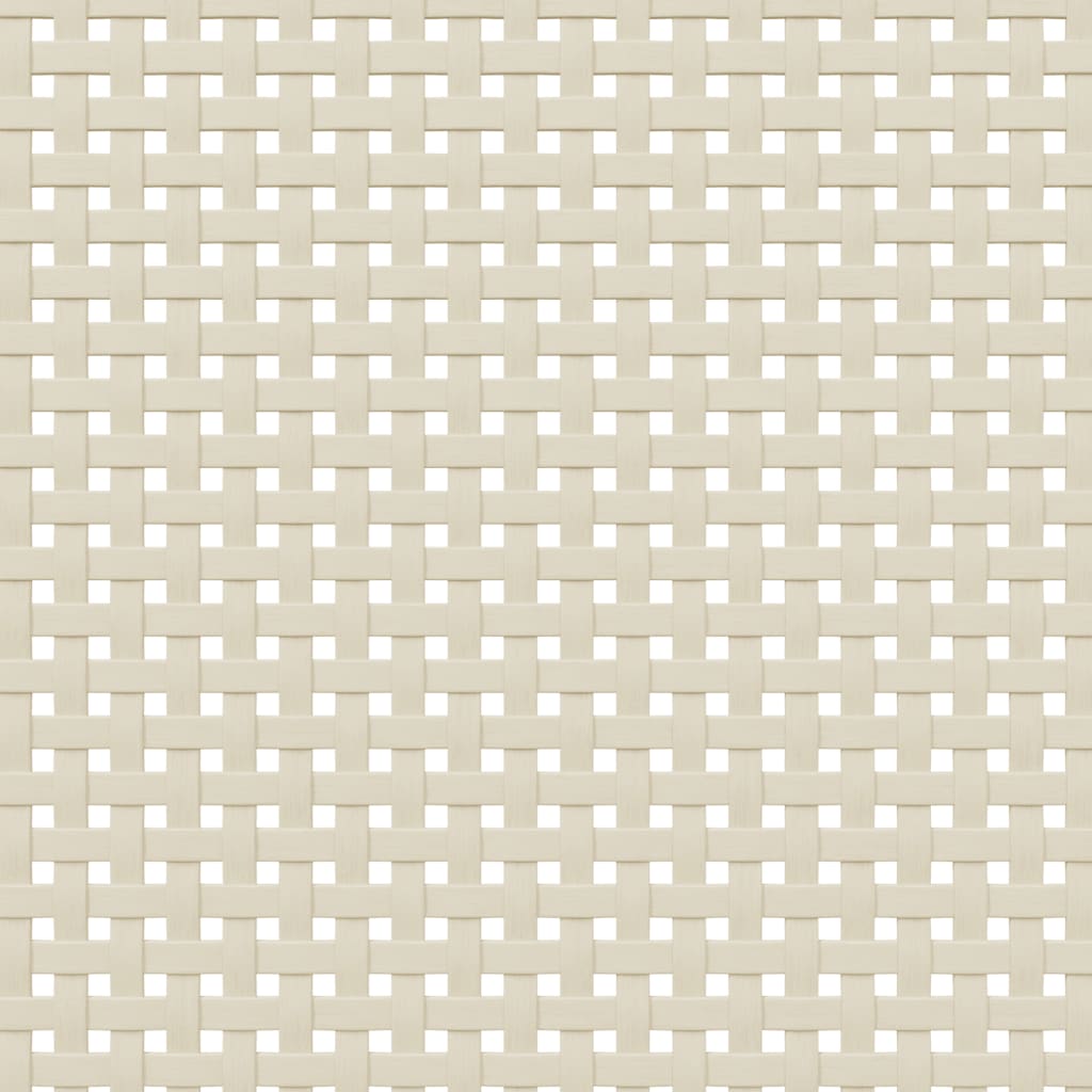 Credenza SENJA Aspetto Rattan Marrone 90x35x130 cm Legno Pino 358061