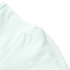 Maglietta da Bambina Menta Chiaro 92 10424