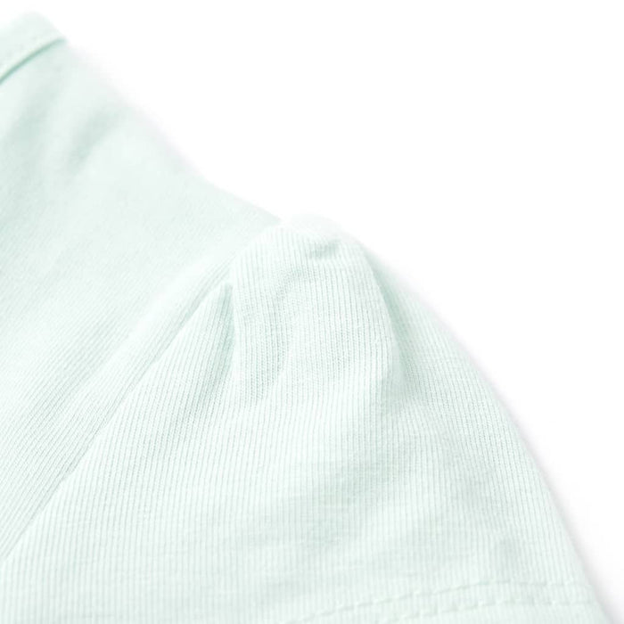 Maglietta da Bambina Menta Chiaro 104 10425