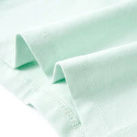 Maglietta da Bambina Menta Chiaro 128 10427