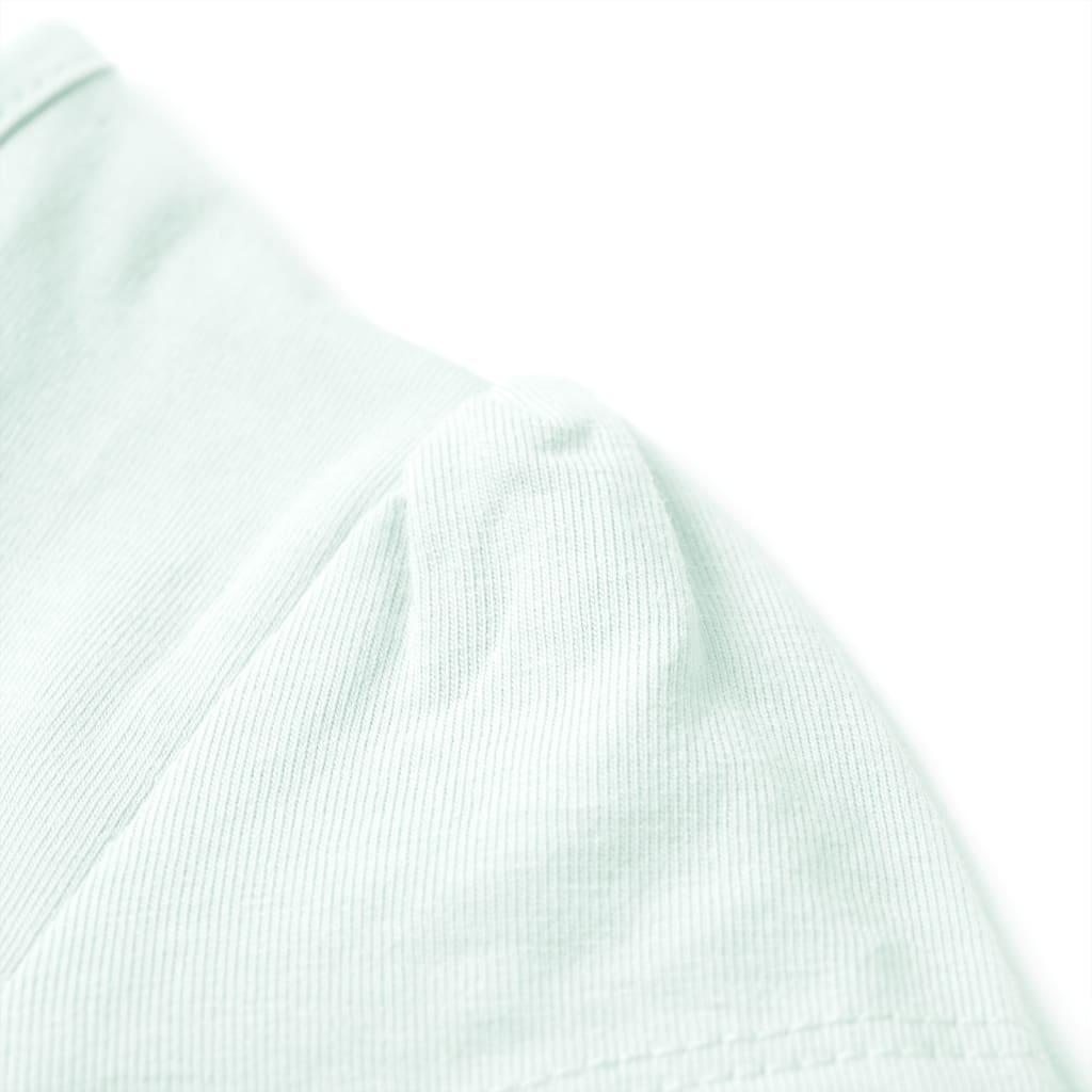 Maglietta da Bambina Menta Chiaro 140 10428