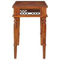 Scrivania con Cassetto 110x50x76 cm in Legno Massello di Acacia 356973