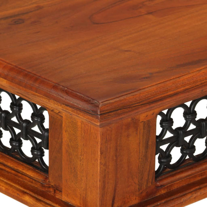 Scrivania con Cassetto 110x50x76 cm in Legno Massello di Acacia 356973