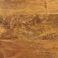 Tavolo da Salotto 45x45x40cm in Legno Massello di Mango e Ferro 356975