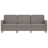 Divano a 3 Posti Tortora 180 cm in Tessutocod mxl 133346