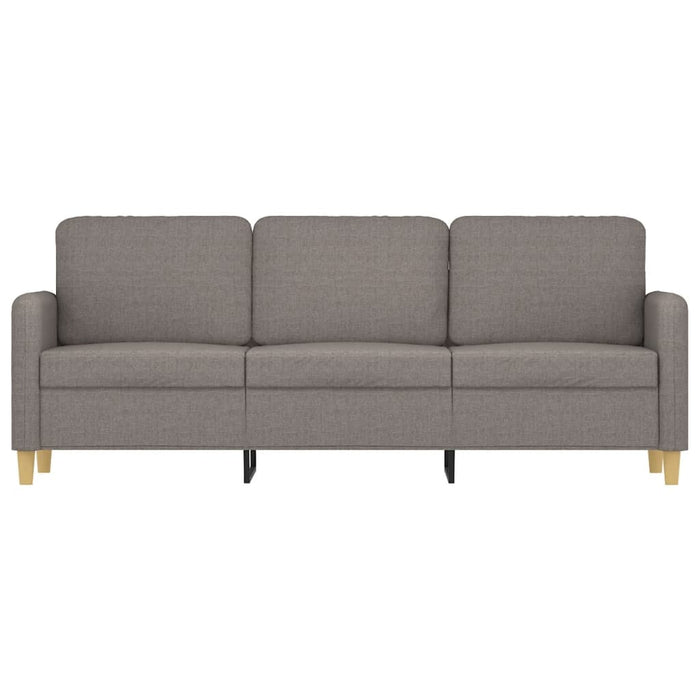 Divano a 3 Posti Tortora 180 cm in Tessutocod mxl 133346