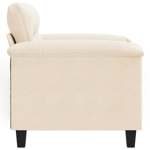 Poltrona Beige 60 cm in Tessuto di Microfibra 359554