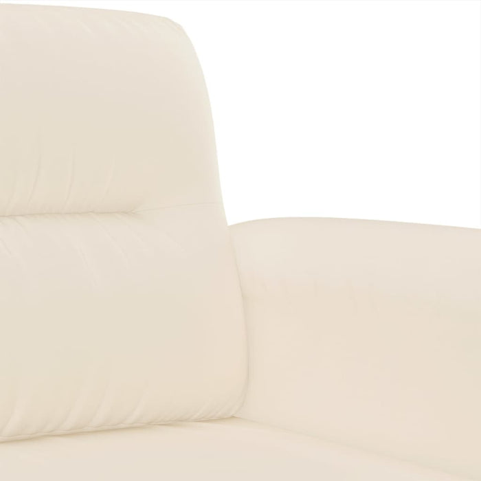 Poltrona Beige 60 cm in Tessuto di Microfibra 359554