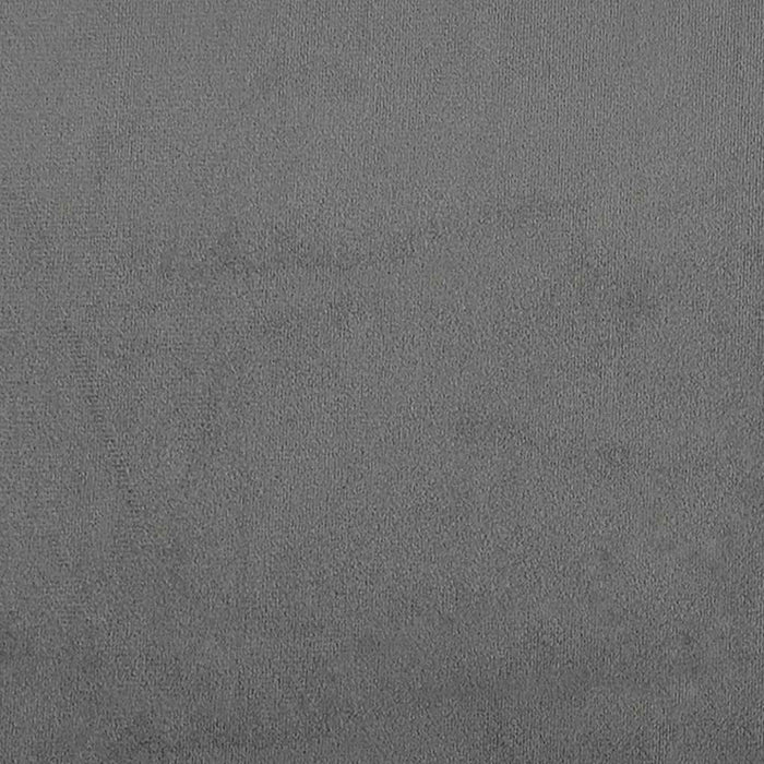 Divano a 2 Posti Grigio Scuro 120 cm in Tessuto Microfibra 359557