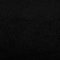 Divano a 2 Posti Nero 140 cm in Tessuto Microfibra 359564