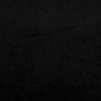 Divano a 3 Posti Nero 180 cm in Tessuto Microfibra 359570