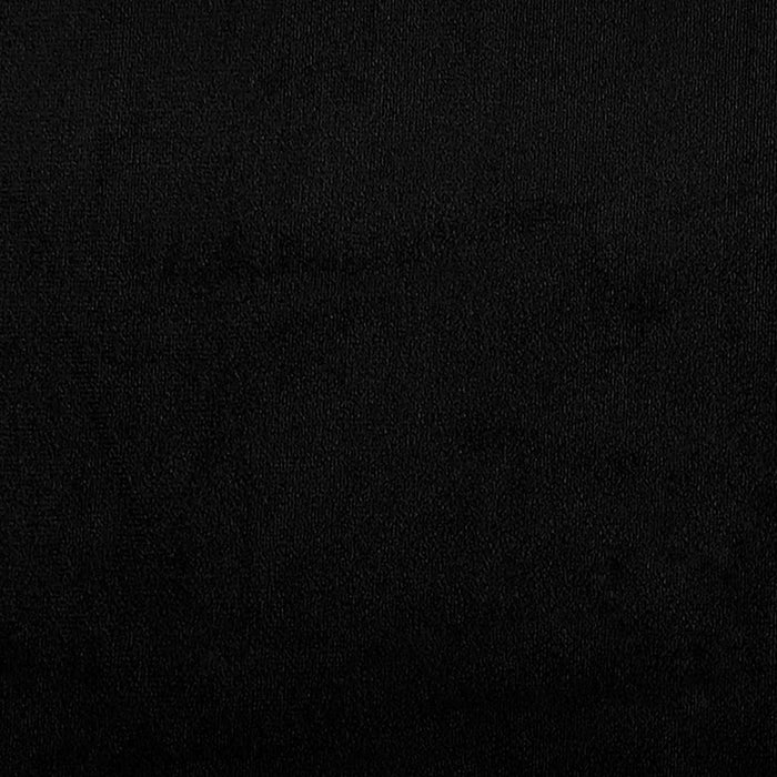 Divano a 3 Posti Nero 180 cm in Tessuto Microfibra 359570