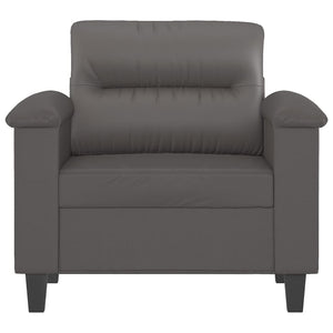 Poltrona Grigia 60 cm in Similpelle 359575