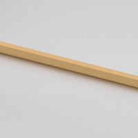 Porta Interni Sottile Oro 76x201,5cm Vetro Temperato Alluminio 155136