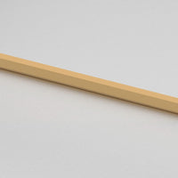 Porta Interni Sottile Oro 102,5x201,5 Vetro Temperato Alluminio 155139